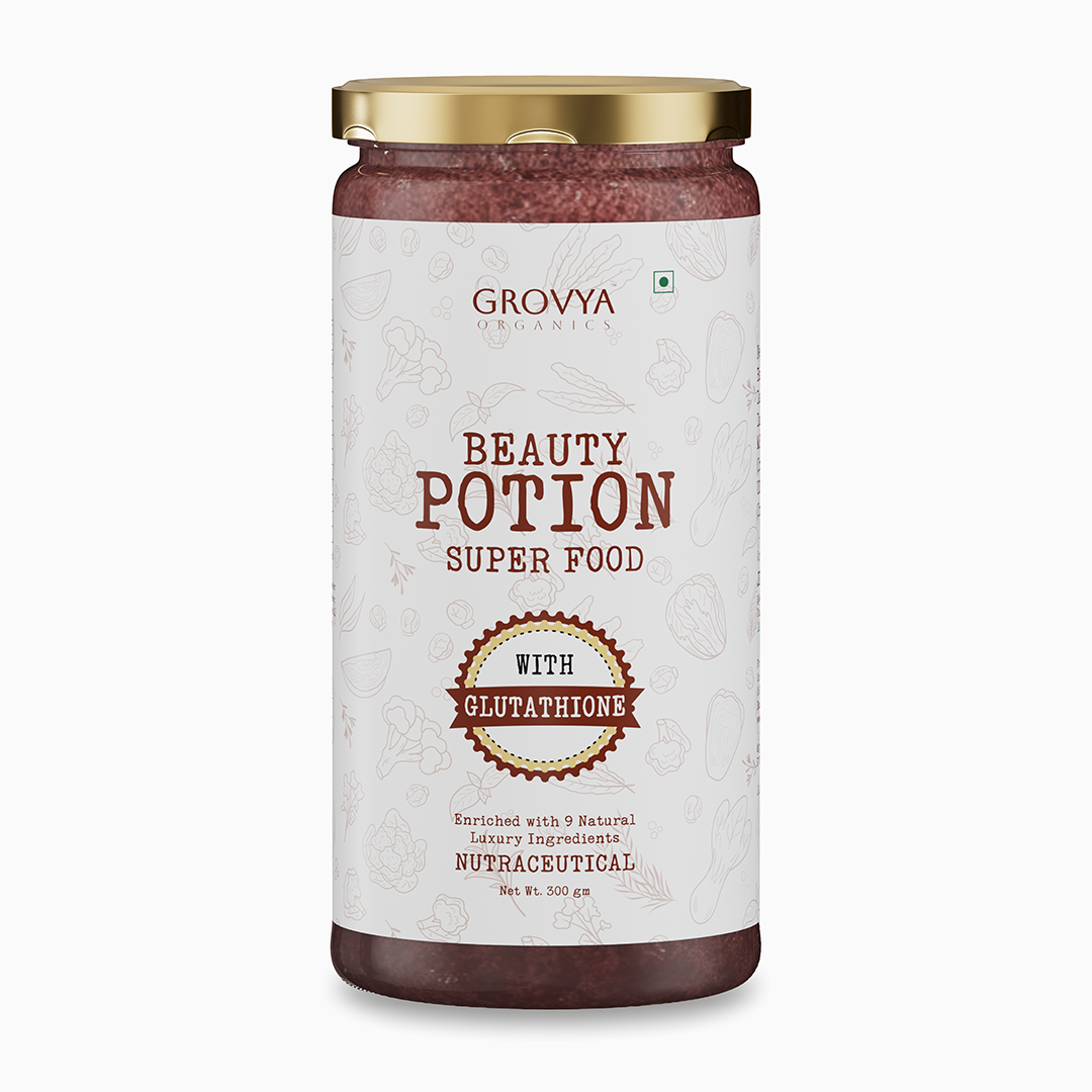 Beauty Potion Super Food | Daily Skin Nutrition & Radiance Support Grovya Organics Beauty Potion Super Food | Daily Skin Nutrition & Radiance Support Grovya Organics