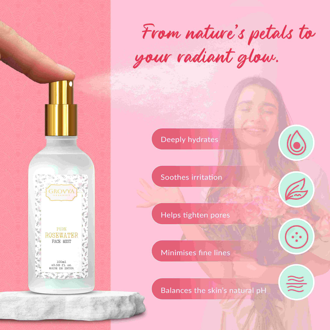 Pure Rosewater Face Mist,100ml