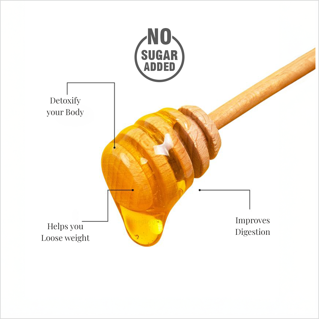 Grovya Organics Pure Natural Honey, 500 gm
