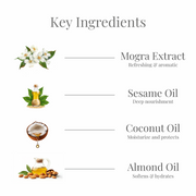 Mogra Floral Handmade Bar | Luxury Ayurvedic Floral Soap with Jasmine & Almond Oil  100 g