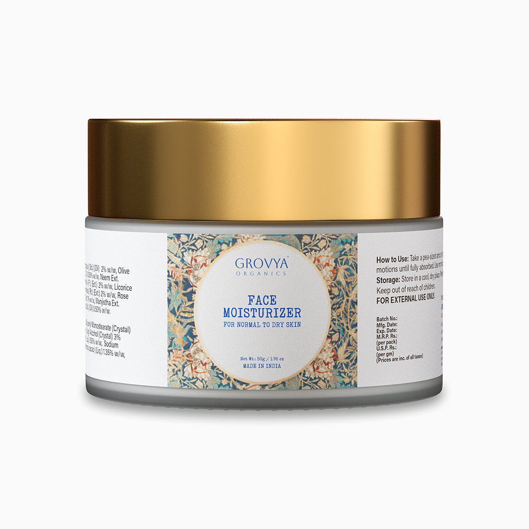 Face Moisturizer (Normal to Dry Skin) | Hydrating Lotion for Dry Skin | 50 grams