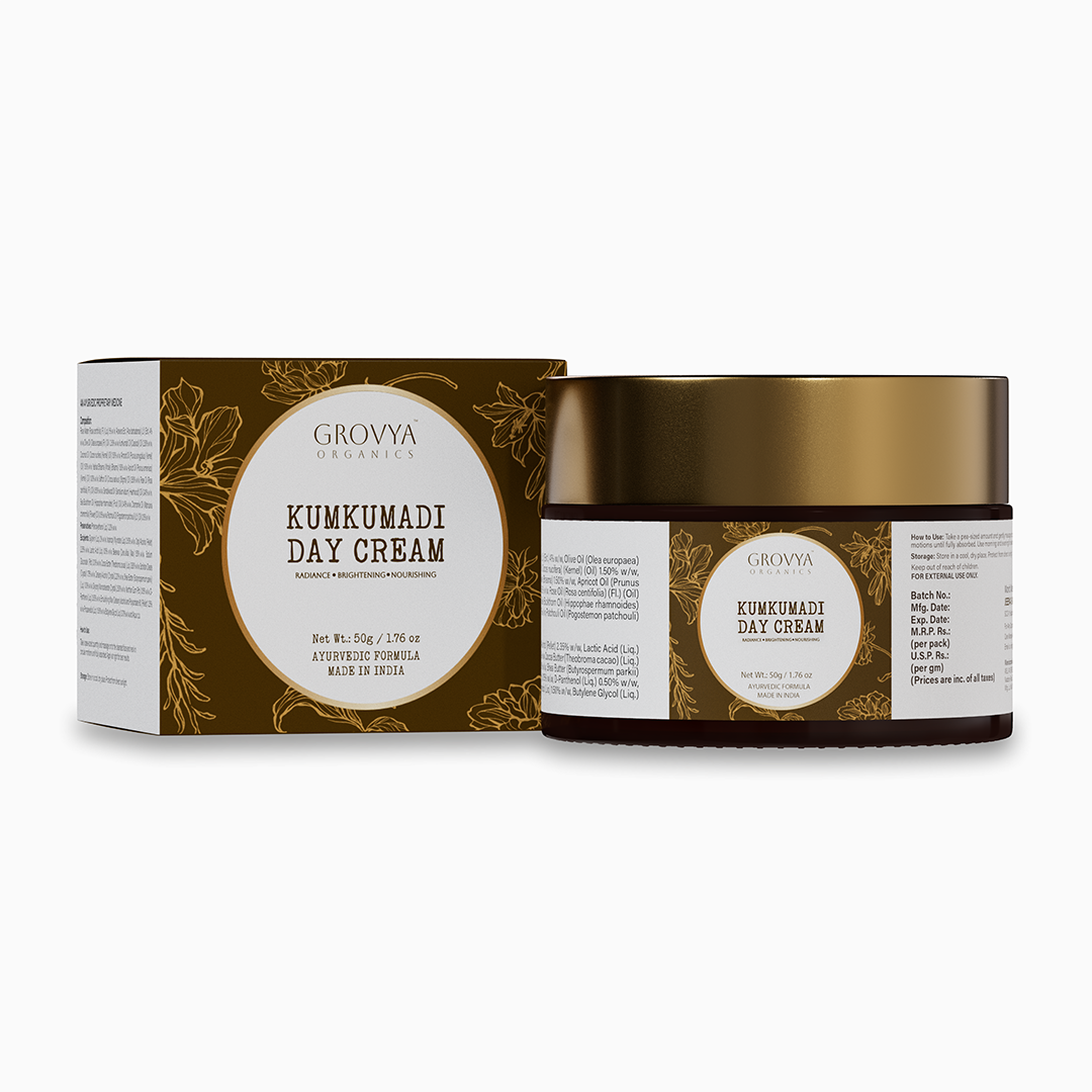 KUMKUMADI DAY CREAM | For Pigmentation & Dark Spots | Dark Spot Corrector Face cream, 50 grams