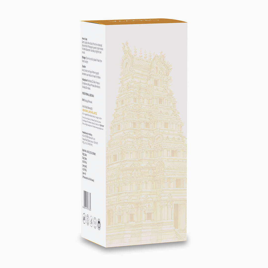 Kumkumadi Tailam | Natural Facial Oil for Radiance, Skin Nourishment & Evening Skin Tone | 30 ml