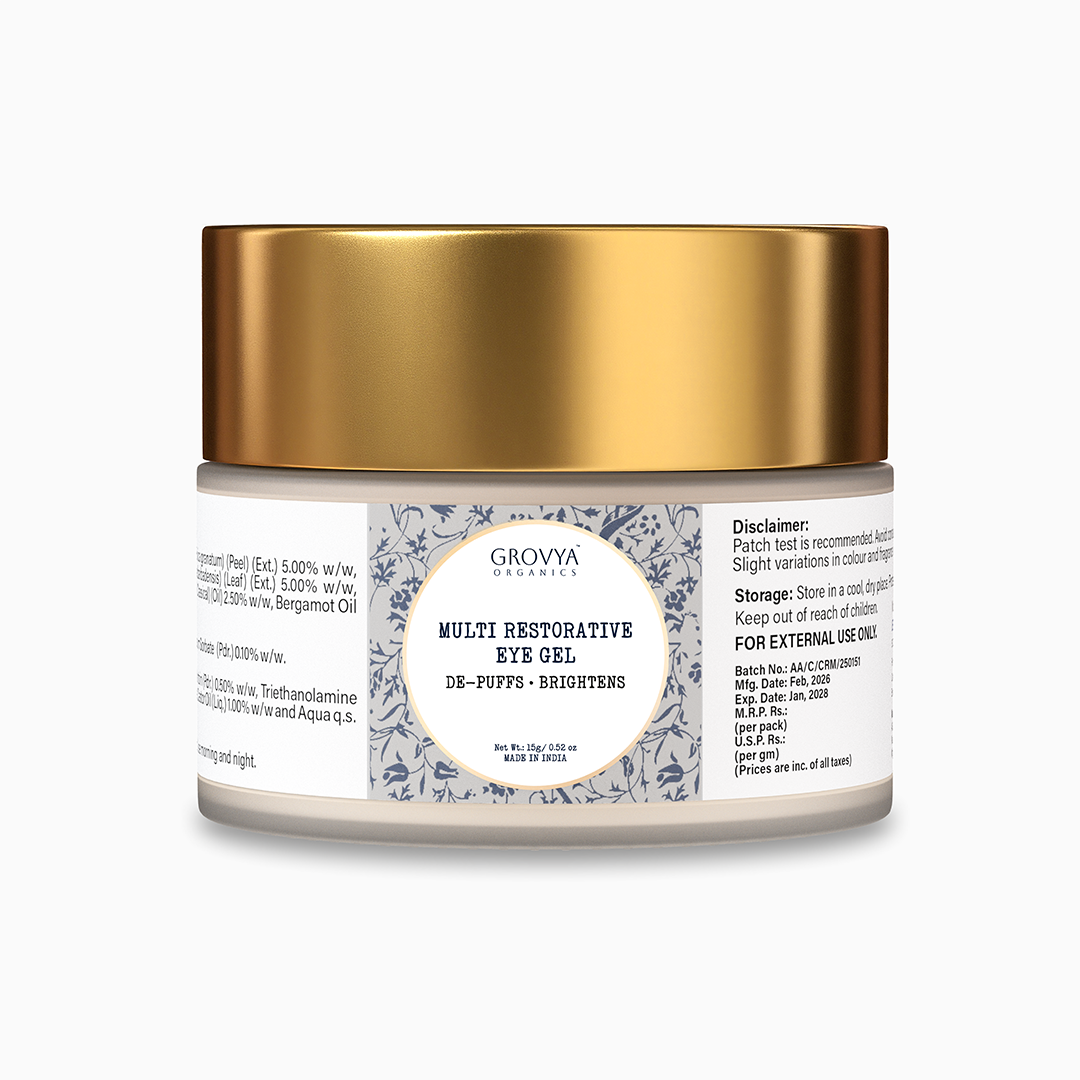 Multi Restorative Eye Gel | For Dark Circles & Eyes Puffiness | 15 g